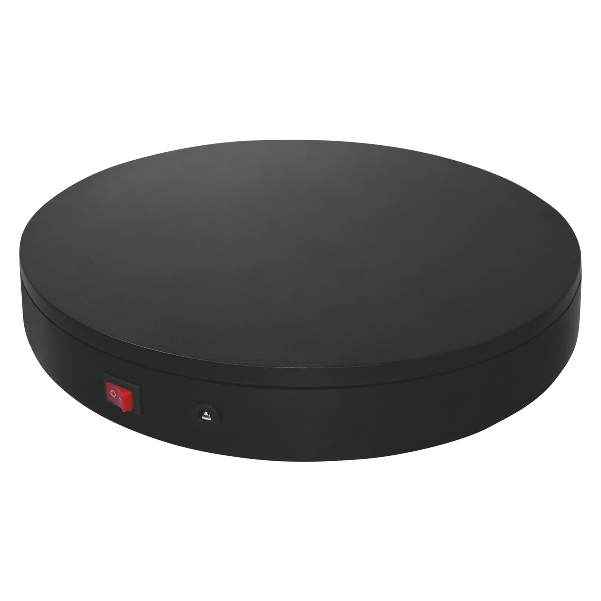 Foxvee Remote-Controlled Motorized Turntable,Motorized Rotating Display Stand,Speed-Adjustable Rotating Platform,Multi-Mode 360° Photography Turntable for 3D Scan,Photography,Showcase(7.87inch/Black)