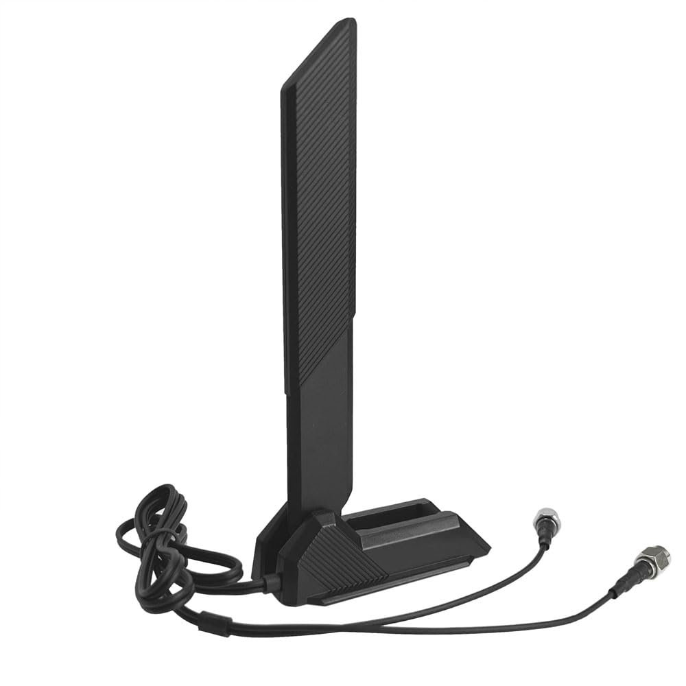 ZAHARA WiFi 6e Antenna 2T2R Dual Band 2.4G/5G/ 6G/ Replacement for ASUS ROG Strix B560 B660 Z490 Z590 Z690 X570 H610 H670 M13H M12 M11 Motherboard Wireless Network Router Laptop WiFi 6E Antenna