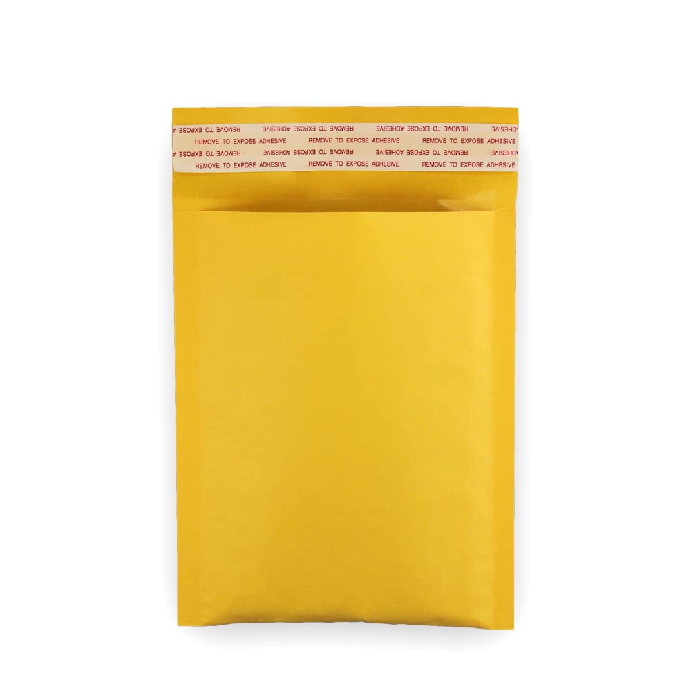 20 EcoSwift Size #0 7.5 x 10 Kraft Bubble Mailers Self Sealing Bulk Padded Shipping Supplies Packaging Envelopes Bags DVD 7.5 inches by 10 inches