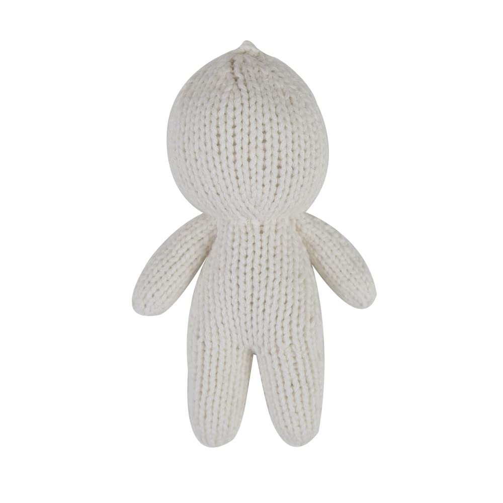 PATYGR 19 Pcs Voodoo Dolls Set with Creepy Doll Halloween Scray Ghost Plush Pin Holder Horror Unique Funny Christmas Ornaments Fidget Toys Gift(Knitwear,White)