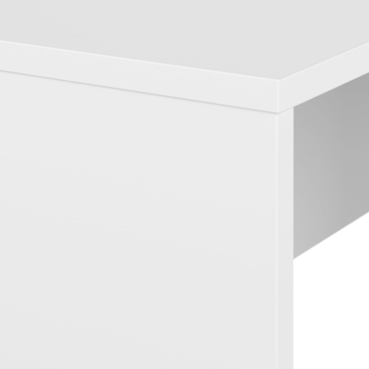 Bush Business Furniture Hybrid 3 Drawer Mobile File Cabinet-Assembled, Storm Gray