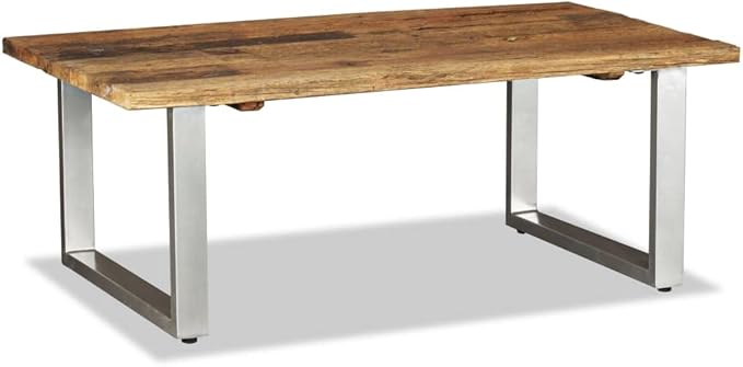 SKM Coffee Table Solid Reclaimed Wood 39.4"x23.6"x15"