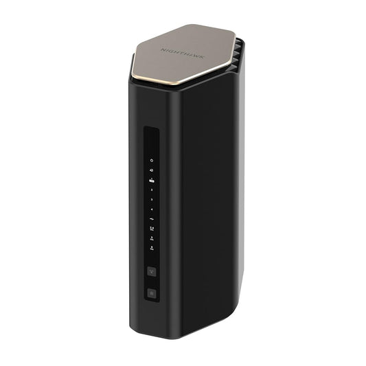 NETGEAR Nighthawk WiFi 7 Router (BE17000) – Router Only, 17 Gbps Wireless Speed, 10 Gig Internet Port, Tri-Band for Gaming, Covers 3,300 sq. ft., 150 Devices, VPN – Free Expert Help