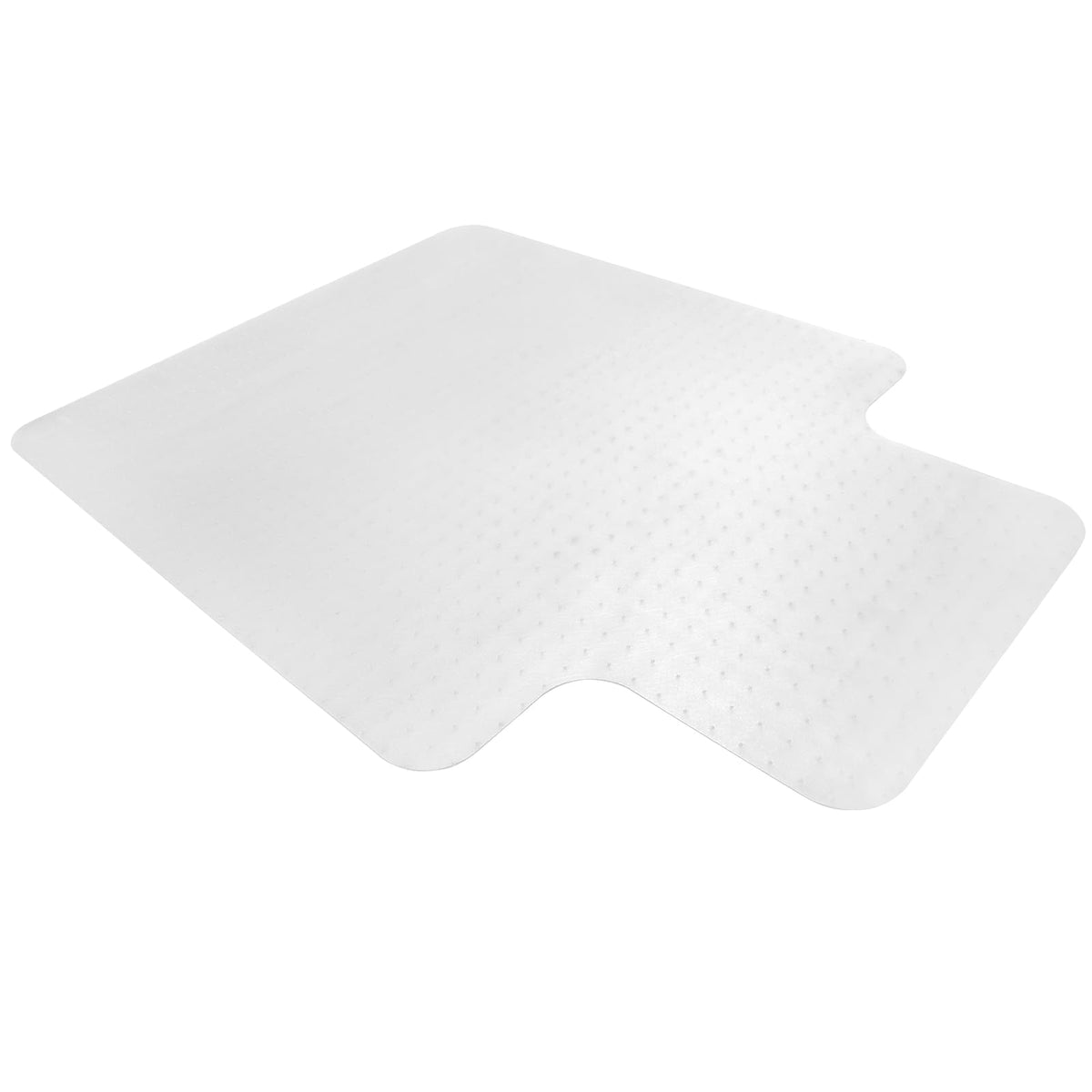 Chair Mat for Carpet- Low Pile (1/4" Thick) Carpet Protector for Office Gaming Computer Desk Chair. Heavy Duty Desk Chair Mat for Carpeted Floors, Semi Transparent