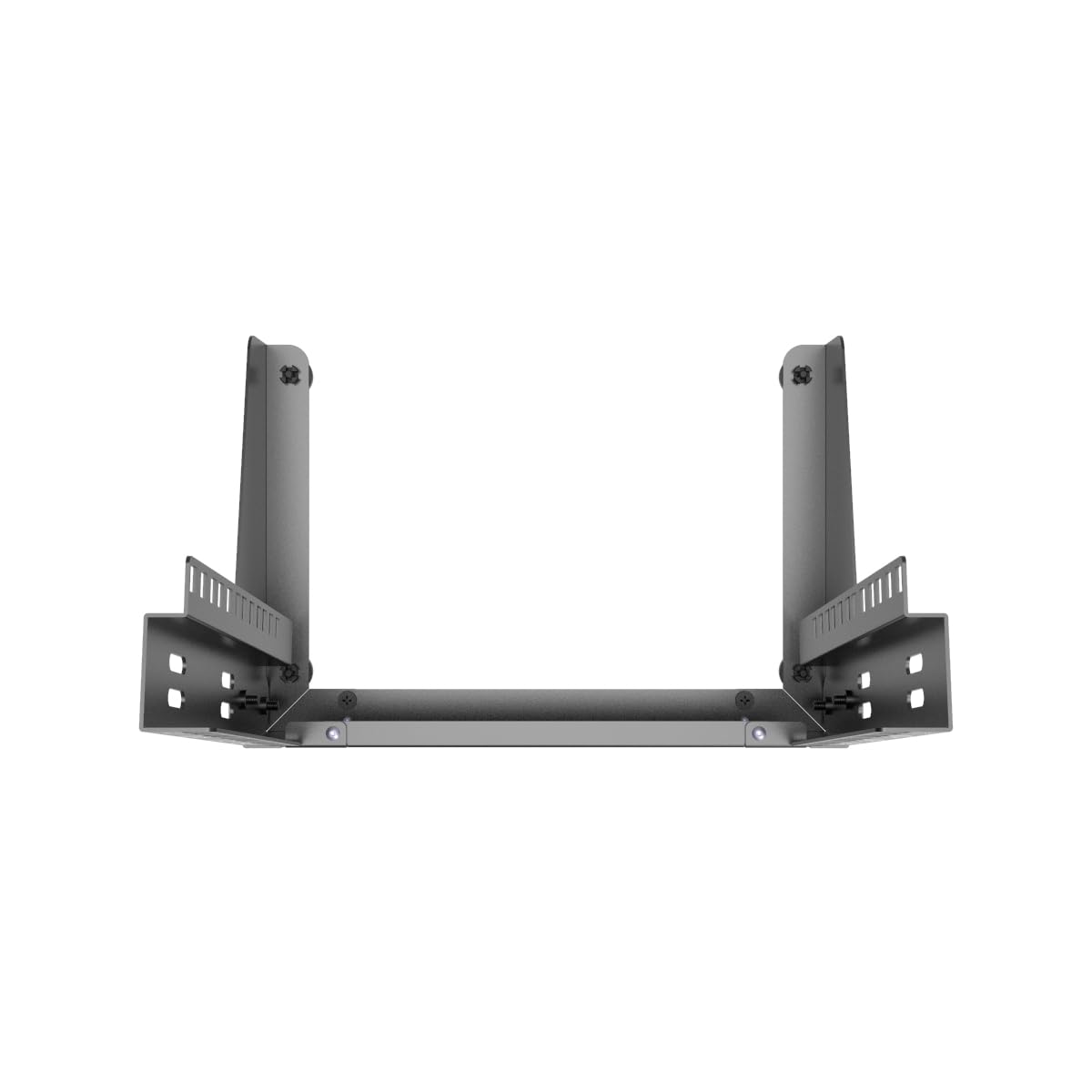 QiaoYoubang 8U Small Desktop Network Rack, 10 inch Mini Open Frame Desktop Cabinet for 10 inch Network, Servers, Audio, Video and Studio Equipment Free Standing Home Office Rack (8U)