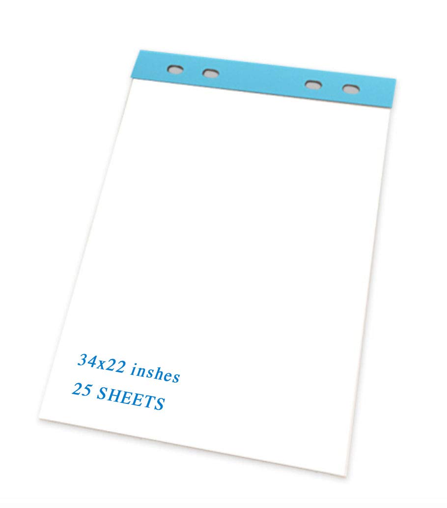 BIBOC Mobile Dry Erase Board – 40x26 inches Magnetic Portable Whiteboard Stand Adjustable Easel White Board Flipchart Easel Board with 25 Sheets Paper Pad 1 Eraser, 2Markers