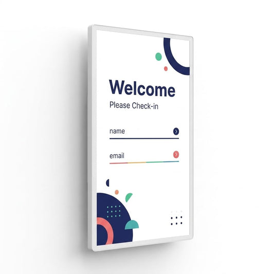 OptiSigns OptiKiosk 32 – Digital Signage Kiosk & Digital Wall Calendar with 32” Touchscreen, Full HD Display, Remote Management, Subscription Required (Wall Mount)