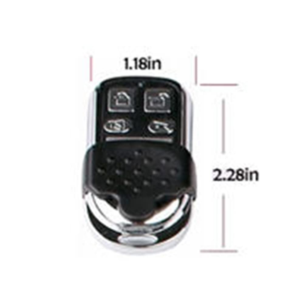Electronic Intelligent Door Lock Kit, Smart Wireless Anti-Theft Home Security Keyless Deadbolt Access Control System with 4 Remote Control