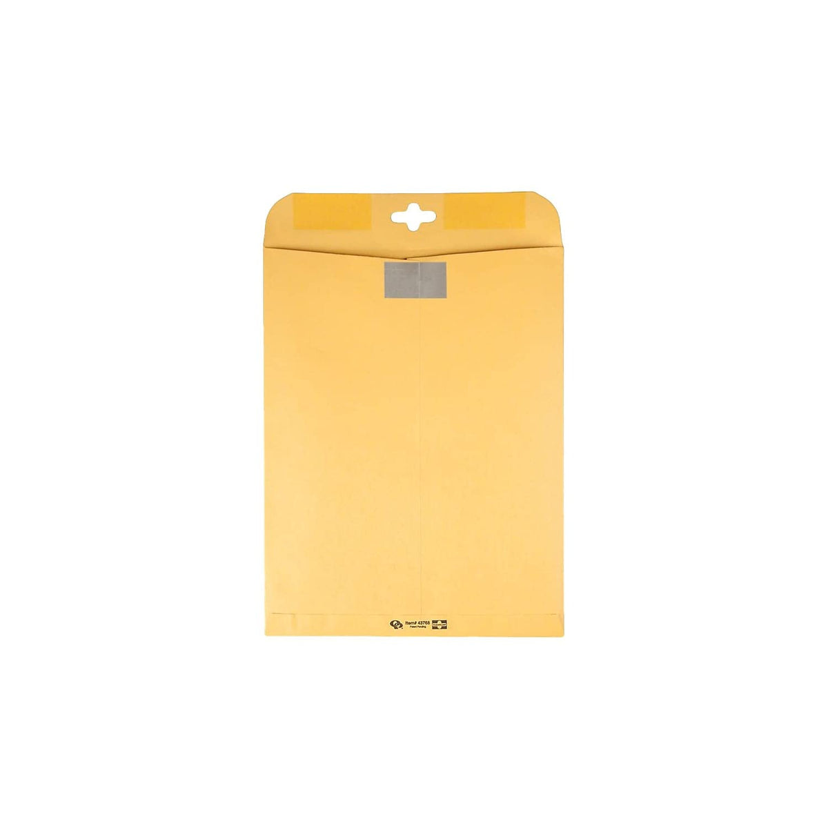 Quality Park 10 x 13 Clasp Envelopes, 100 Pack, Document Envelopes with Redi-Tac Closure and Gummed Flap, Heavyweight 28 lb Paper with Double Prong Clasp, for Mailing and Storage, Brown Kraft
