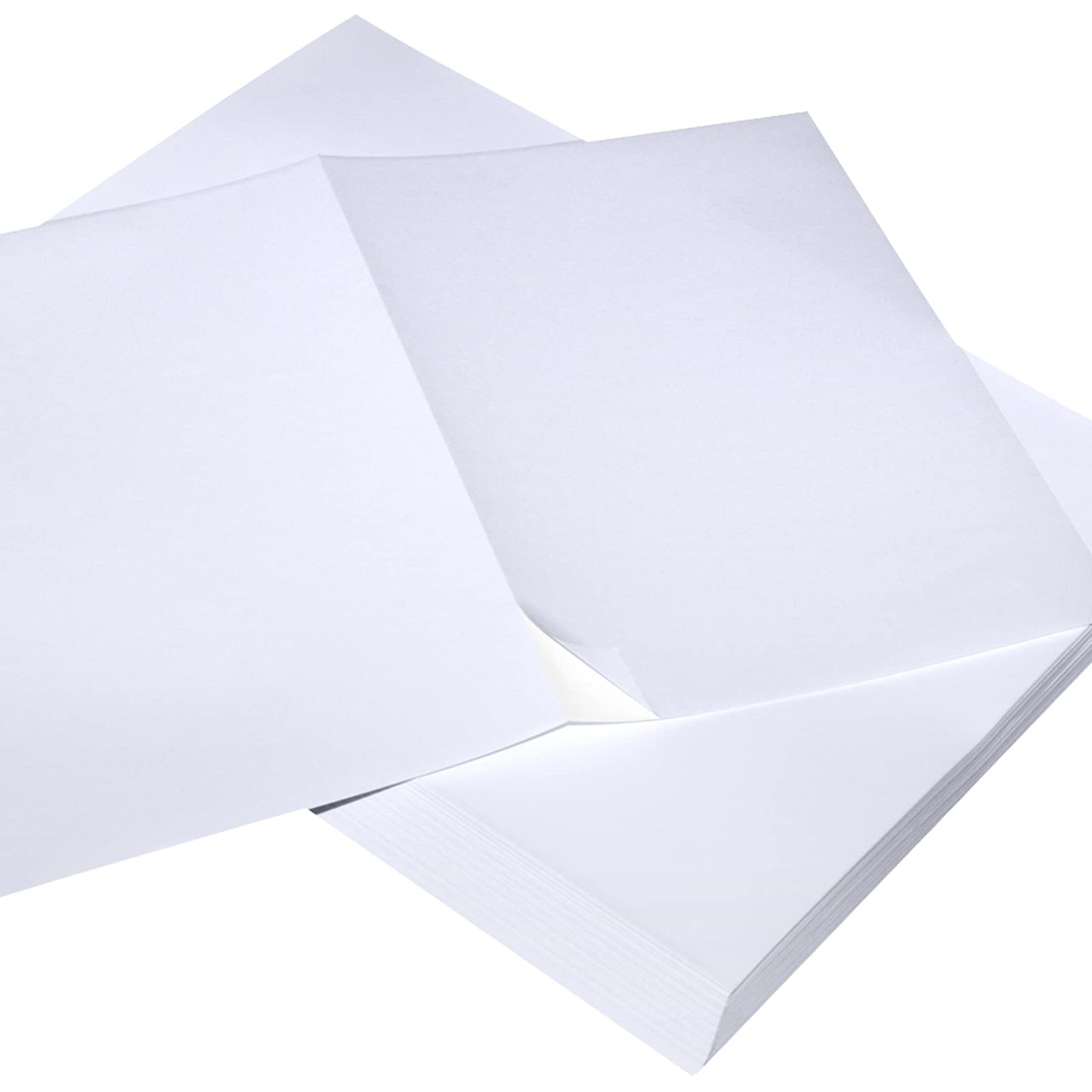 9527 Product 8.5" x 5.5" Half Sheet Self Adhesive Shipping Labels for Laser & Inkjet Printers, Easy to Peel Label, 100 Sheet 8.5 x 11 Address Labels, 2 Labels per Sheet (200 Labels)