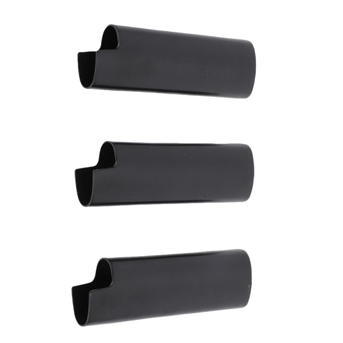 AYNEFY 3PCS Metal Lighter Case – Zinc Alloy Protective Sleeve for Lighters, Travel-Friendly Lighter Holder for Bar, Party & Gifts, Stylish Black Lighter Accessory (Pack of 3)