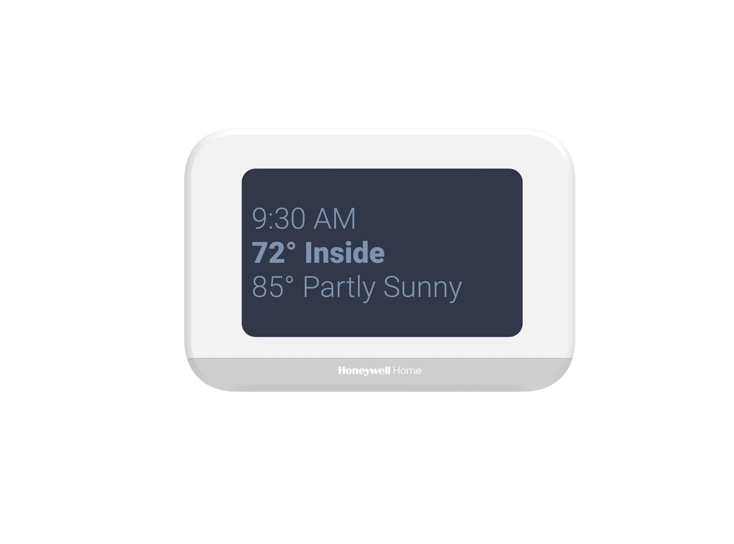 Honeywell Home X7B Smart Thermostat with Humidity Monitoring and Customizable Touchscreen Display, White