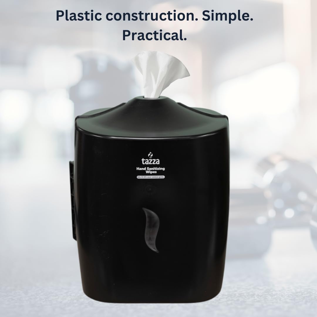 Gym Equip Wipe Dispenser – Easy to Install, Holds Up to 1500 Wipes. Gyms, Facilities, Hotels and Offices