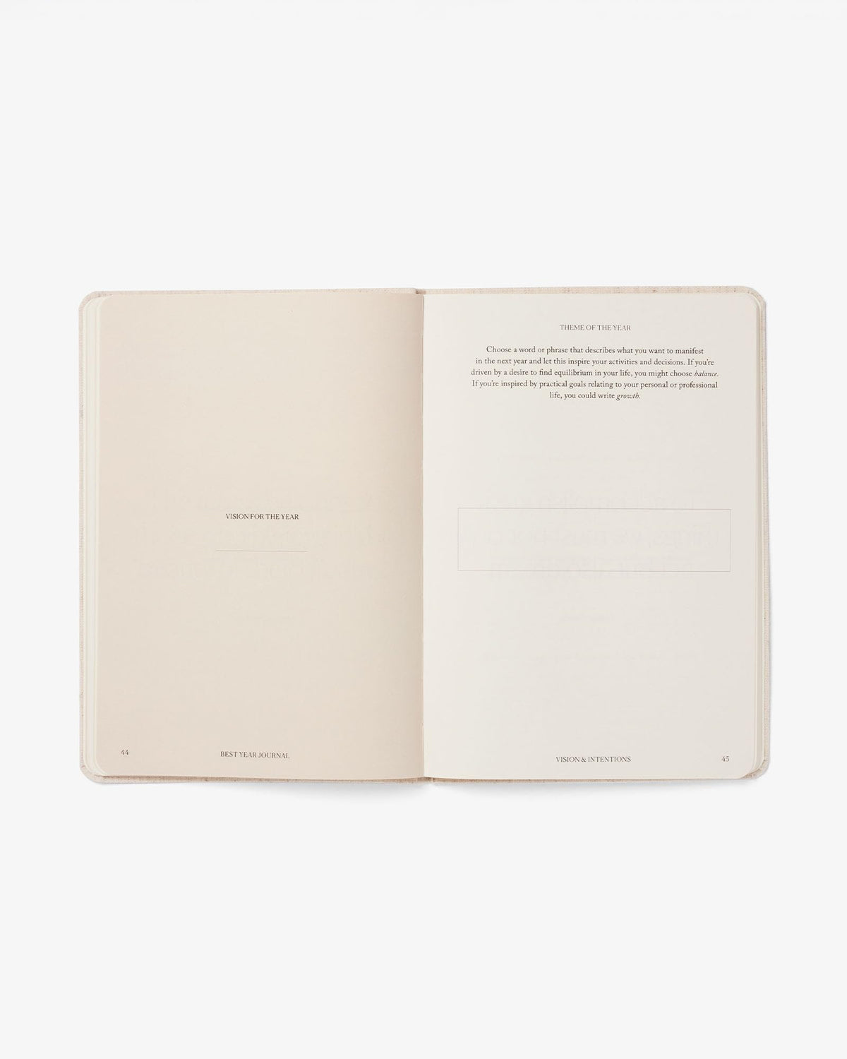 Best Year Journal Essential – Express One Year Self Growth Planner - Blue