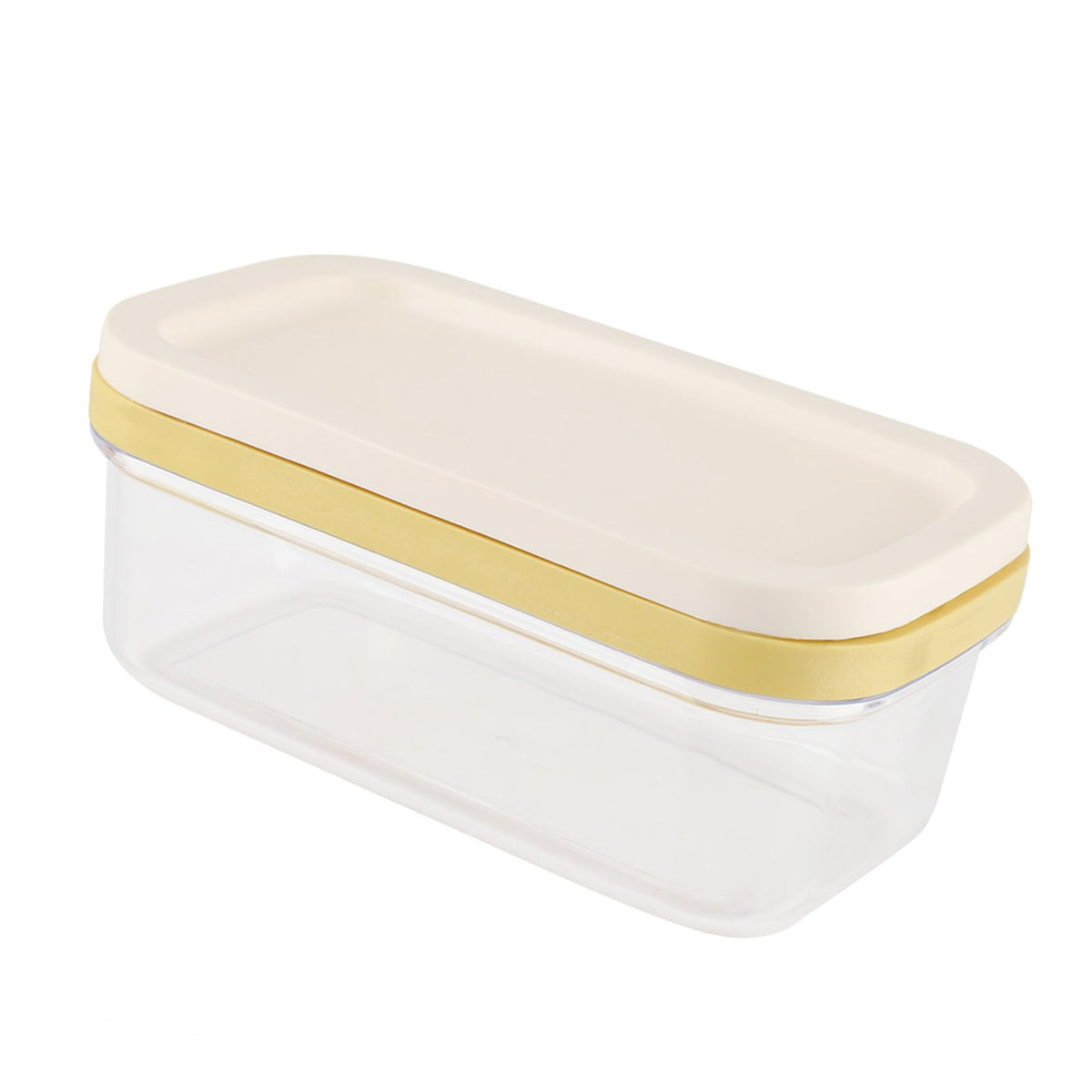 Yctze Butter Box Cheese Container with Cutting Net for Food Storage in Kitchen, Plastic Dish Box with Lid - Ideal for Cheese, Velveta and Butter Storage