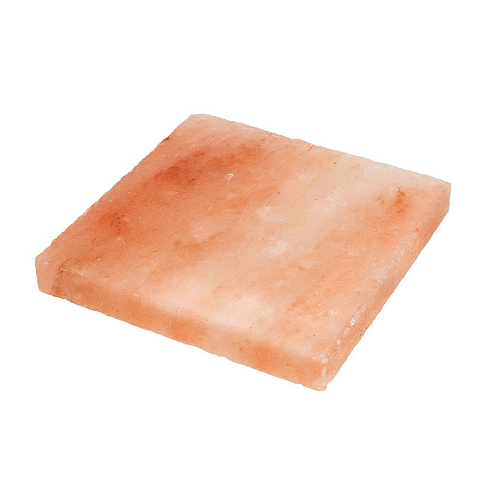 Pink Salt Crystal Accessories (Pink Salt Crystal Cooking Tray - 4 by 4 inch)