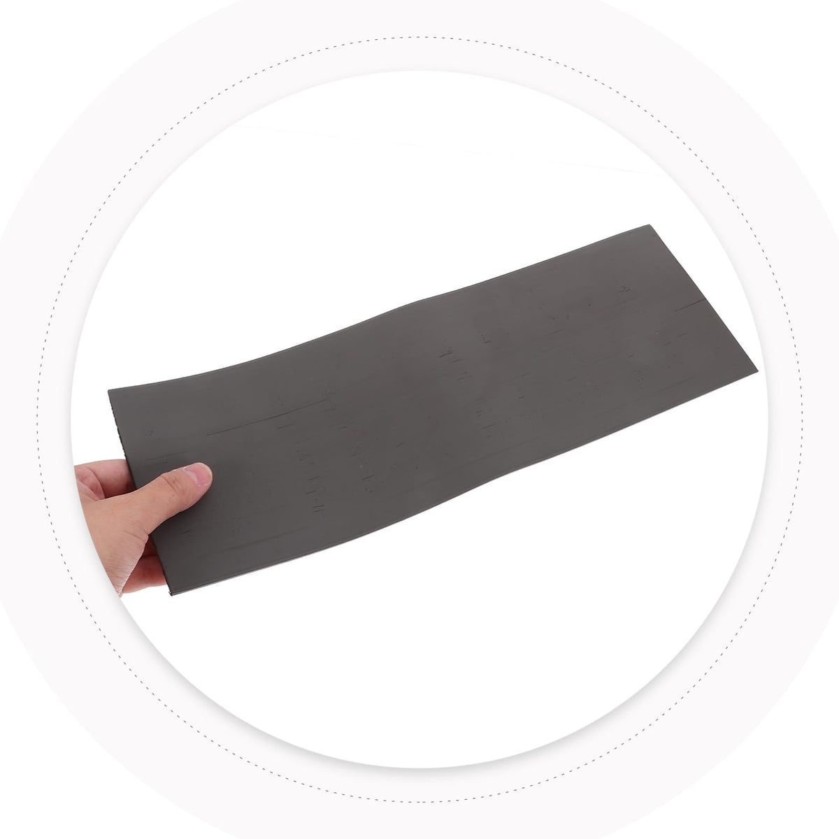 HOODANCOS Photosensitive Seal Pad 13.18X4.52 Inch High Absorption Stamp Making Mat for Professional DIY Rubber Stamps and Craft Projects