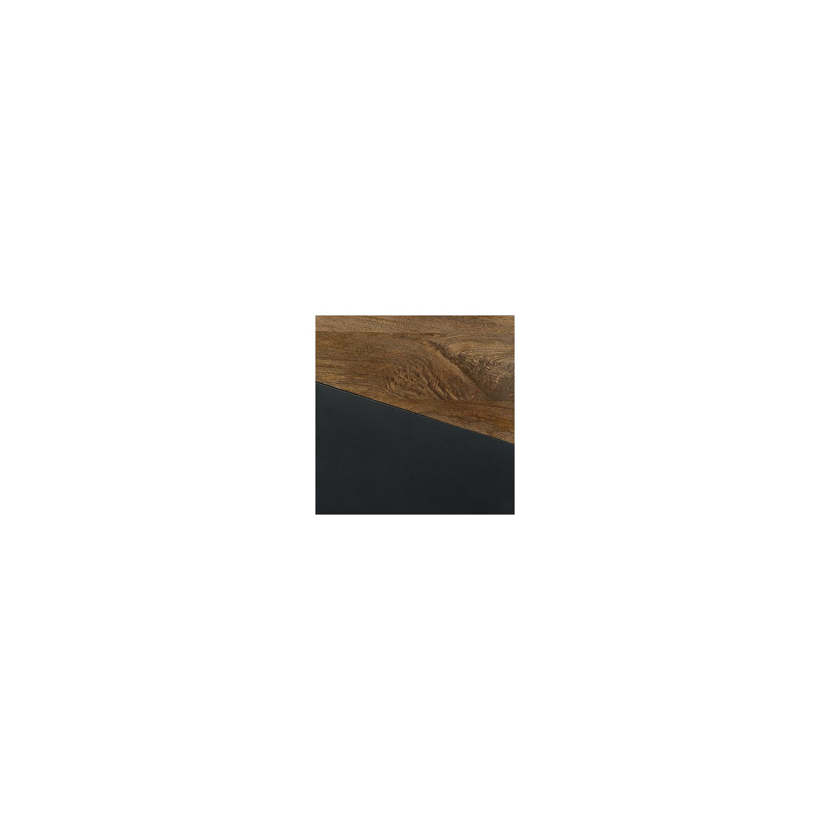 Signature Design by Ashley Trailbend Eclectic Accent End Table, Brown & Gunmetal
