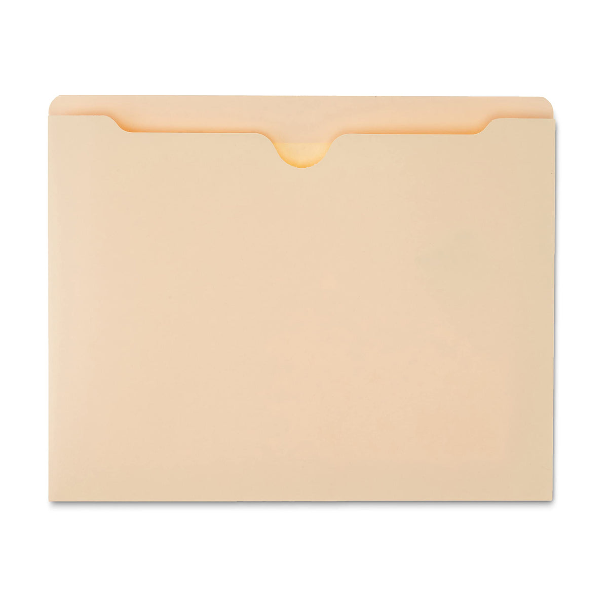 Amazon Basics Reinforced File Jackets, Letter Size, Straight-Cut Tab, 2 Inch Expansion, Manila, 50-Pack