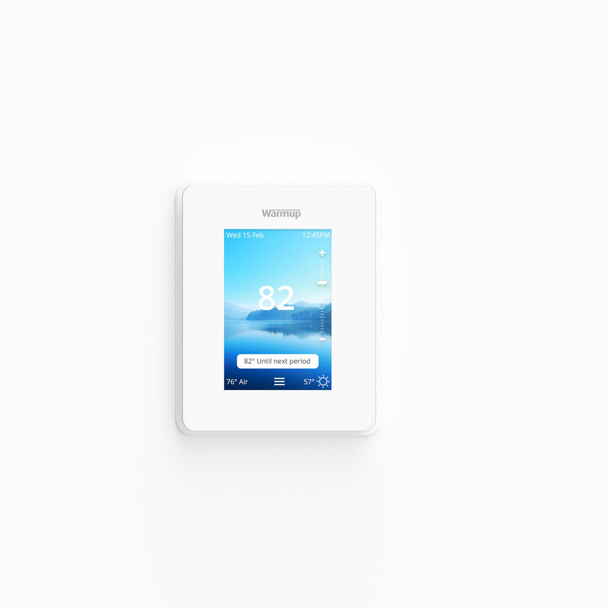 6iE Smart WiFi Thermostat for Underfloor Heating - Ultra-Thin Design, Smartphone Touchscreen, SmartGeo Technology, Energy-Saving App Control