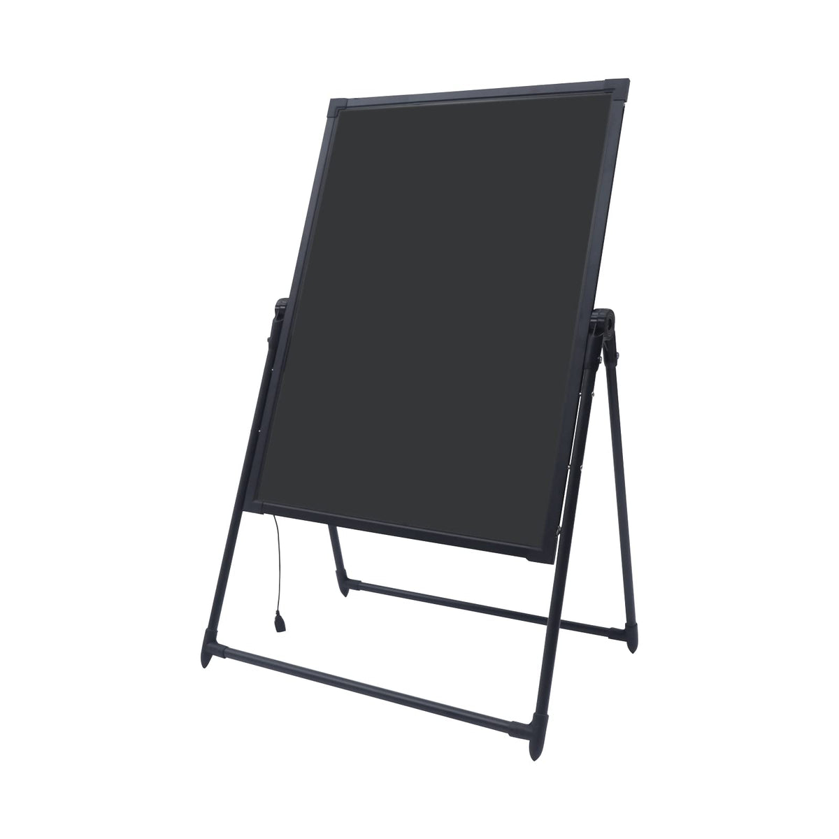 LED Message Writing Board, Black, Standing A Frame Message Writing Board, 31.5x23.6in Digital Menu Boards for Restaurants, 7 Colors, 4 Flash Modes, Adjustable Height, Standing/Hanging