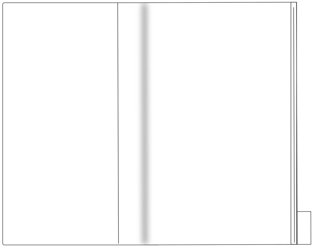 Voyager Refillable Notebook - Black (Traveler's Journal, Planner, Notebook)