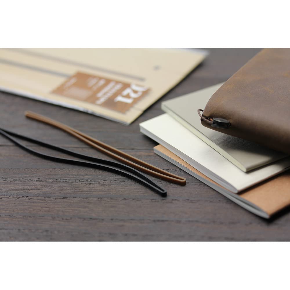 DESIGNPHIL 14333006 Traveler's Notebook, Refill, Interlocking Band, 2 Pack, Regular Size