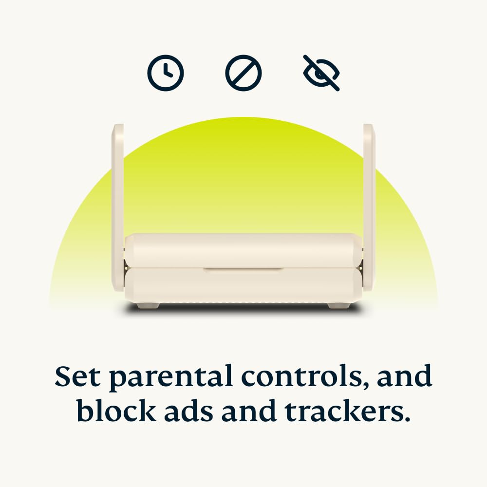 Aircove Go | Portable Wi-Fi 6 VPN Router | Protect Unlimited Devices | Free 30-Day ExpressVPN Trial | International (UK, EU, AU, & NZ Version)