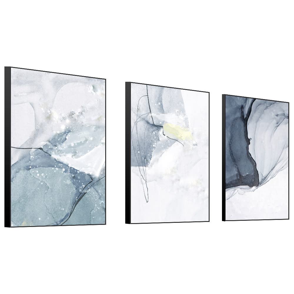 Canvas Framed Wall Art Large Size 24 X 32 Inch X 3 Pieces Of Modern Abstract Simple Posters Prints, Artwork Whether Hanging In The Living room Bedroom Kitchen Office Can Be Aesthetic Wall Decor