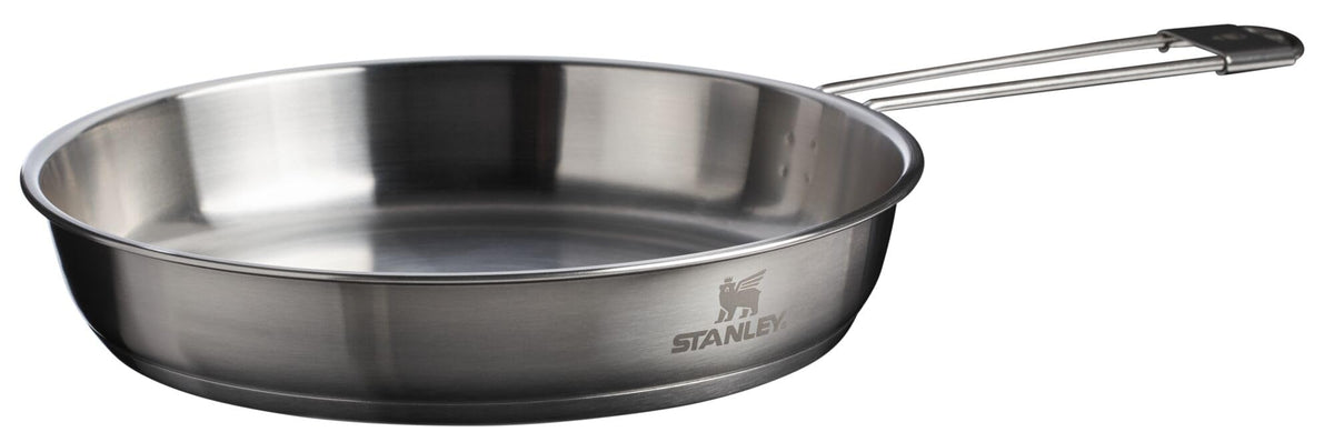 Stanley Wildfare Core 26-Piece Complete Camp Kitchen Cook Set | 4 qt Pot with Lid, 8in Fry Pan | 4 Table Settings, Plates, Bowls, Utensils | Camping Essentials for Your Camp Kitchen | BPA-Free
