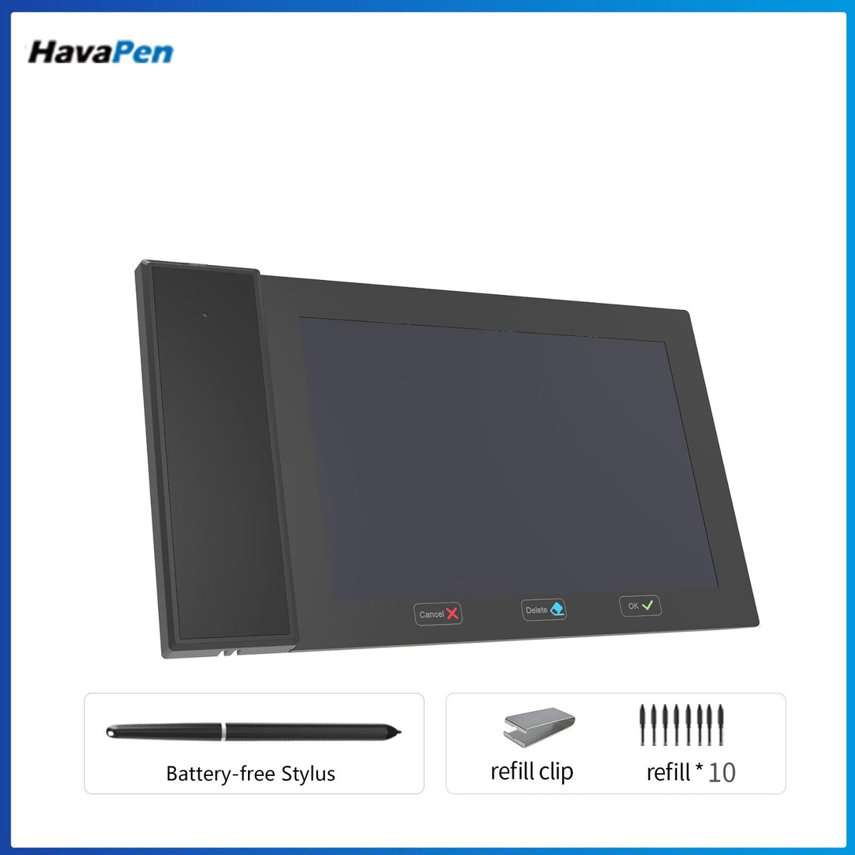 Visualible Signature Pad E-Signature on Word, Excel, PowerPoint and PDF with Timestamp 6x4 Inch Writing Area with Battery-Free Stylus Pen Suitable for Windows