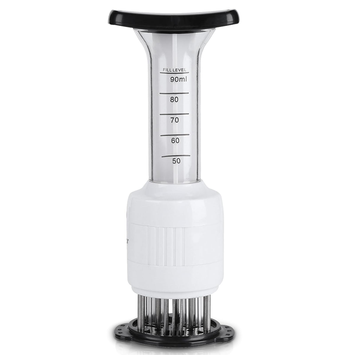 Stainless steel Marinade Meat Injector, Marinade Tenderizer Injector Needle Flavor Syringe Cooking Meat Poultry Turkey Chicken BBQ