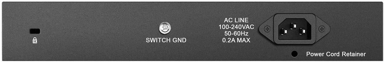 D-Link Ethernet Switch, 16 Port Gigabit Unmanaged Fanless Network Hub Desktop or Rack Mountable (DGS-1016D)