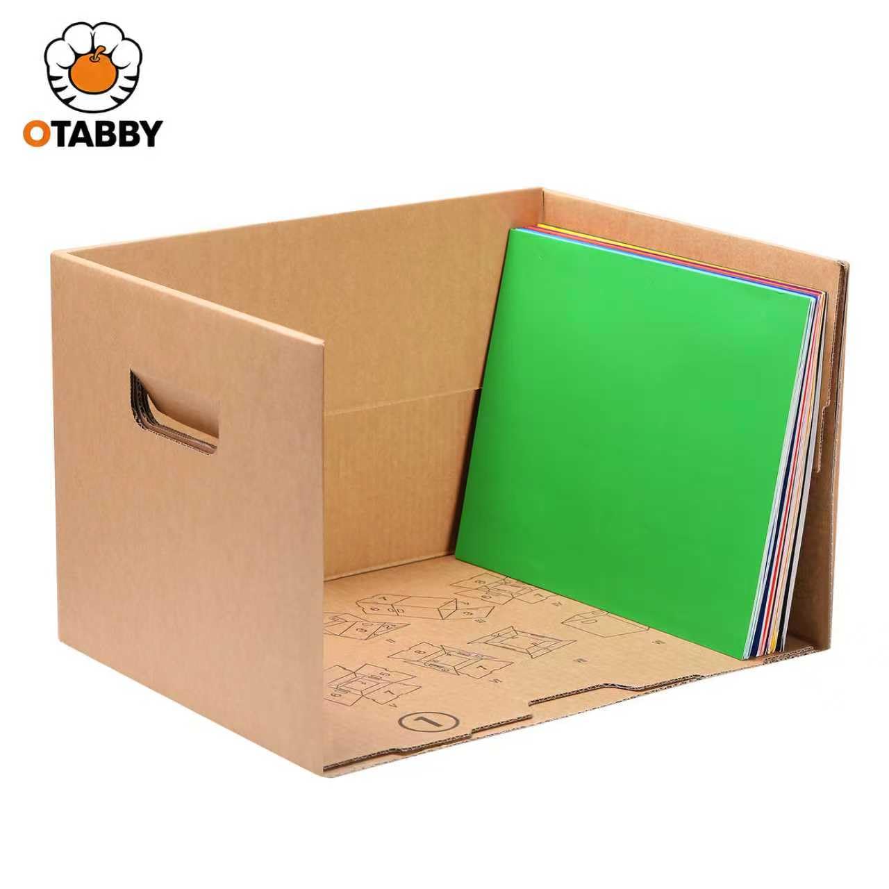 Archival Storage Boxes (8-Pack) - Extra Strong 3-Ply Side Walls, Heavy-Duty Kraft Board, Ready-To-Assemble with Handles and Lids for Files and Photo Storage, Legal/Letter Size 12x16x10 Inches
