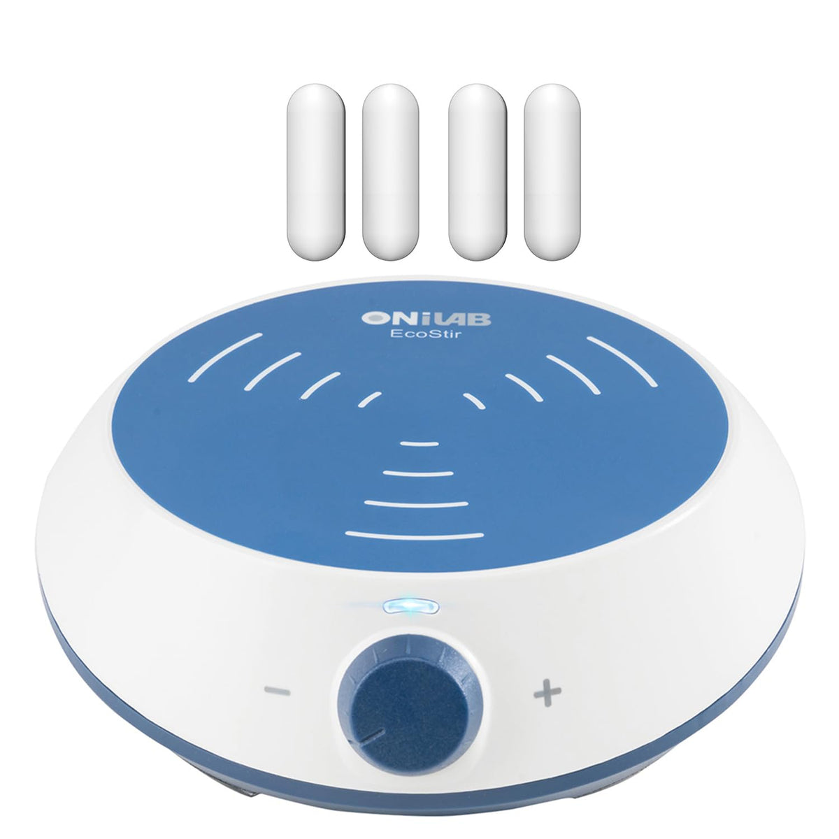 ONiLAB Magnetic Stirrer with 4PCS Stir Bars，Magnetic Mixer with Stirring Capacity 3000ml (No Heating)