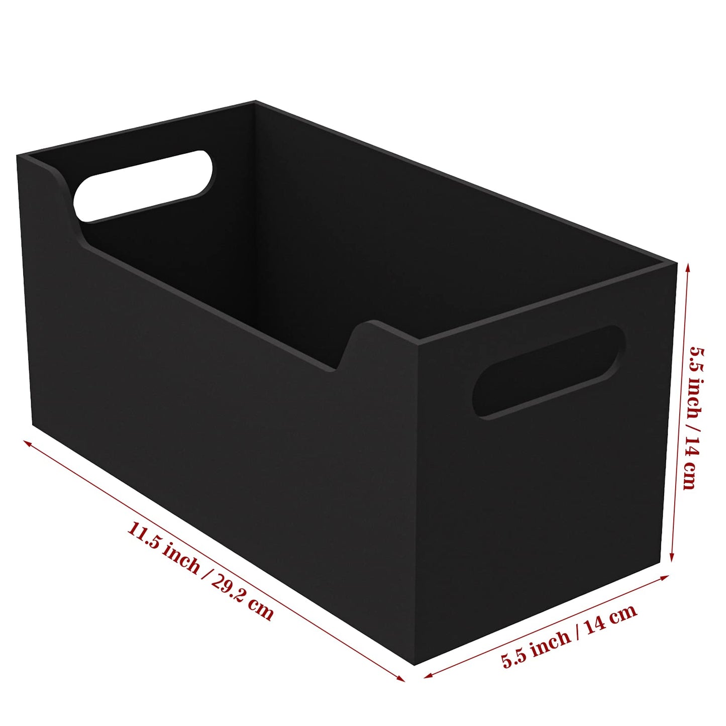 Kamehame Mail Organizer Black Mail Holder Countertop Acrylic Letter Holder Box Vertical Bill Envelope Sorter Basket for Desk Mail Storage Organizer Mailbox for Desktop Office Counter