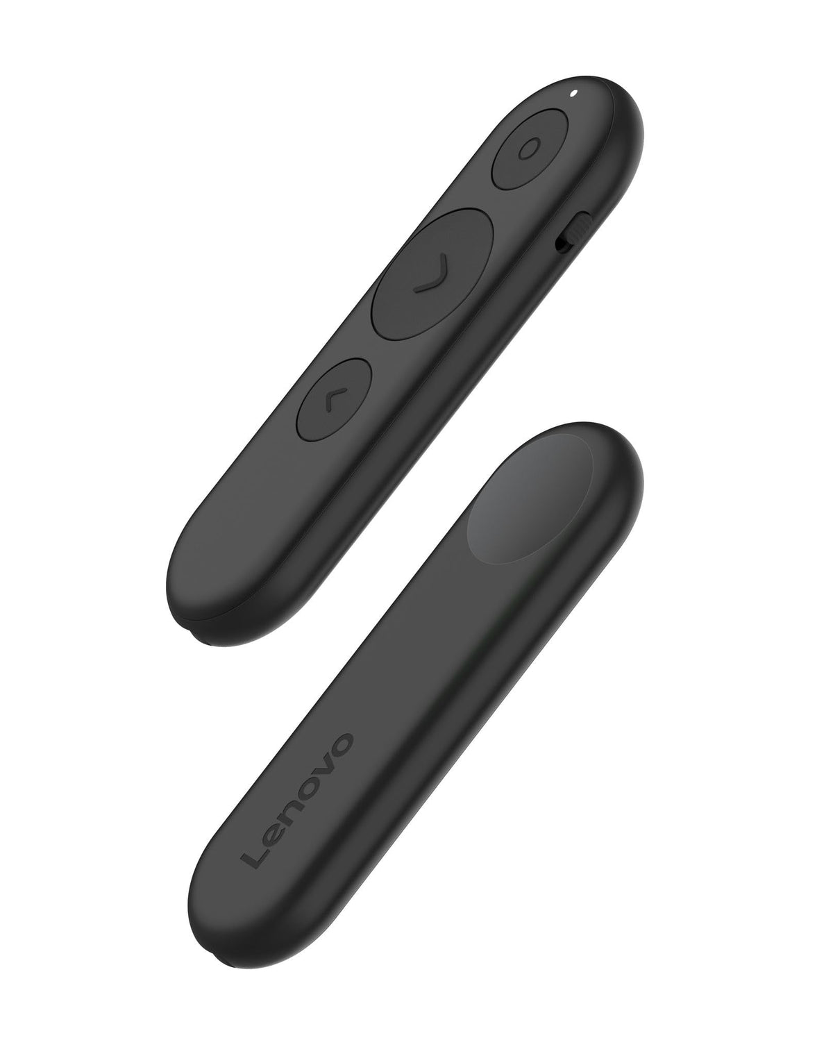 Lenovo Portable Rechargeable Presentation Remote – Bluetooth® 5.3 Wireless Clicker with Digital Pointer, USB‑C Charging, Ultra‑Lightweight, for Windows 10 or Later & macOS 12 or Later, Black