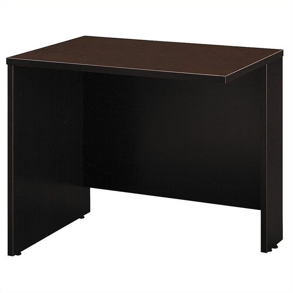 Bush Business Furniture Series C 36W Bridge/Return in Mocha Cherry