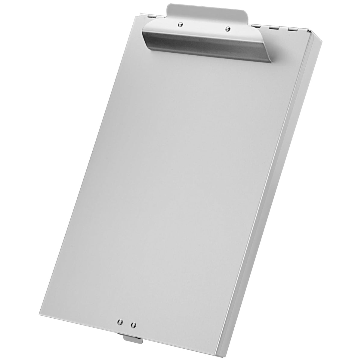 ZCZN Aluminum Clipboard with Storage, 6 Pack Recycled Metal Clipboard Box, Form Holder, Suitable for School, Office, Jobsite or Medical Staff, 9.25 x 13.78 Inches, Silver