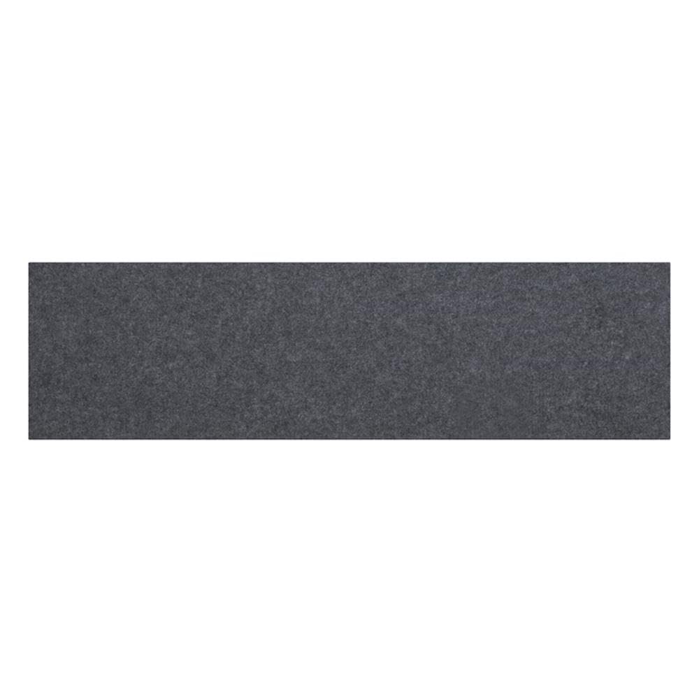 Bush Business Furniture 57W x 16H Acoustic Tackboard in Cool Charcoal, Polyester Fabric Bulletin Board for 60-inch Hutch