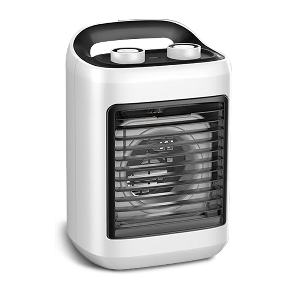 Portable Air Conditioners, Personal Evaporative Air Cooler with 6 Wind Speeds Small Air Conditioner Fan, Desktop Cooling Fan for Room, Office, Bedroom, Camping