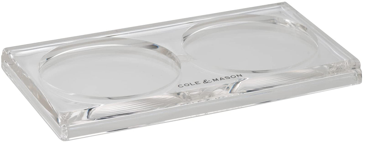 Cole and Mason Salt and Pepper Mill Tray, Acrylic