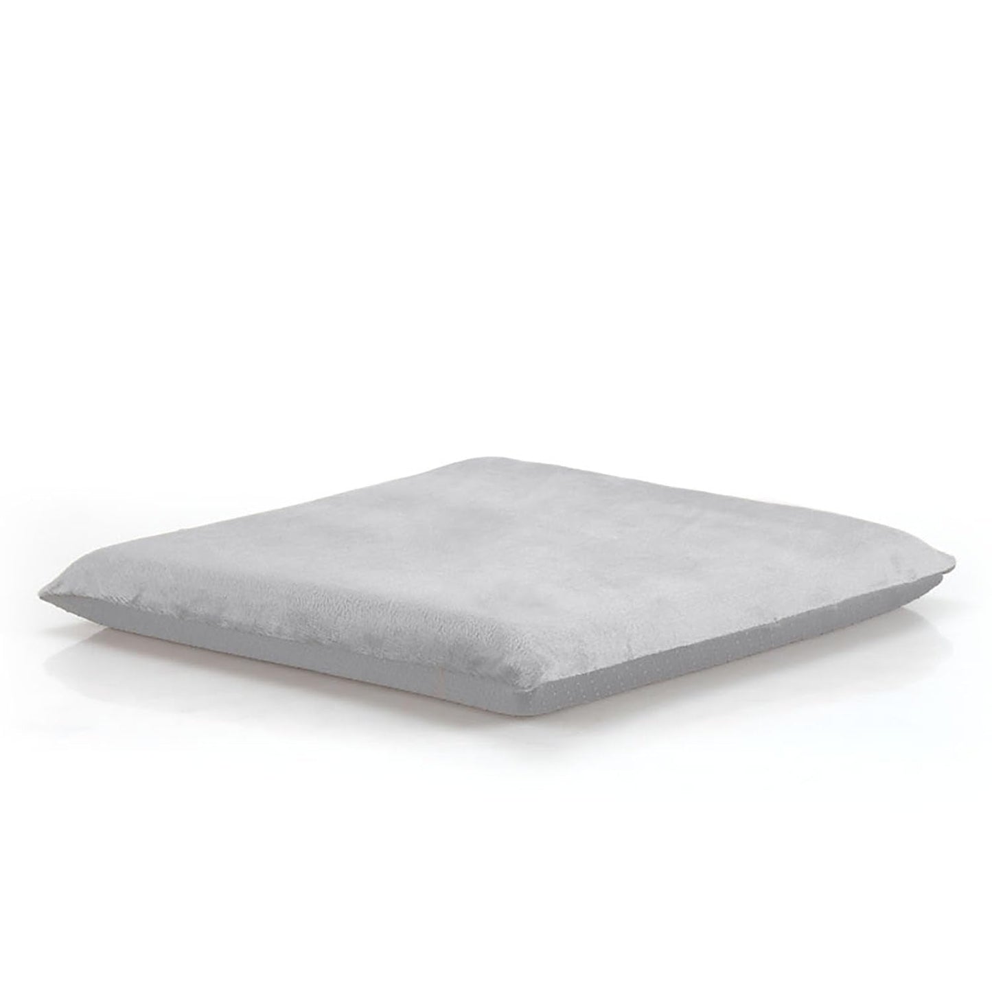 Augld Square Chair Seat Cushion Memory Foam Chair Cushion for Kitchen, Dining,Office or Car 18x18 in Grey