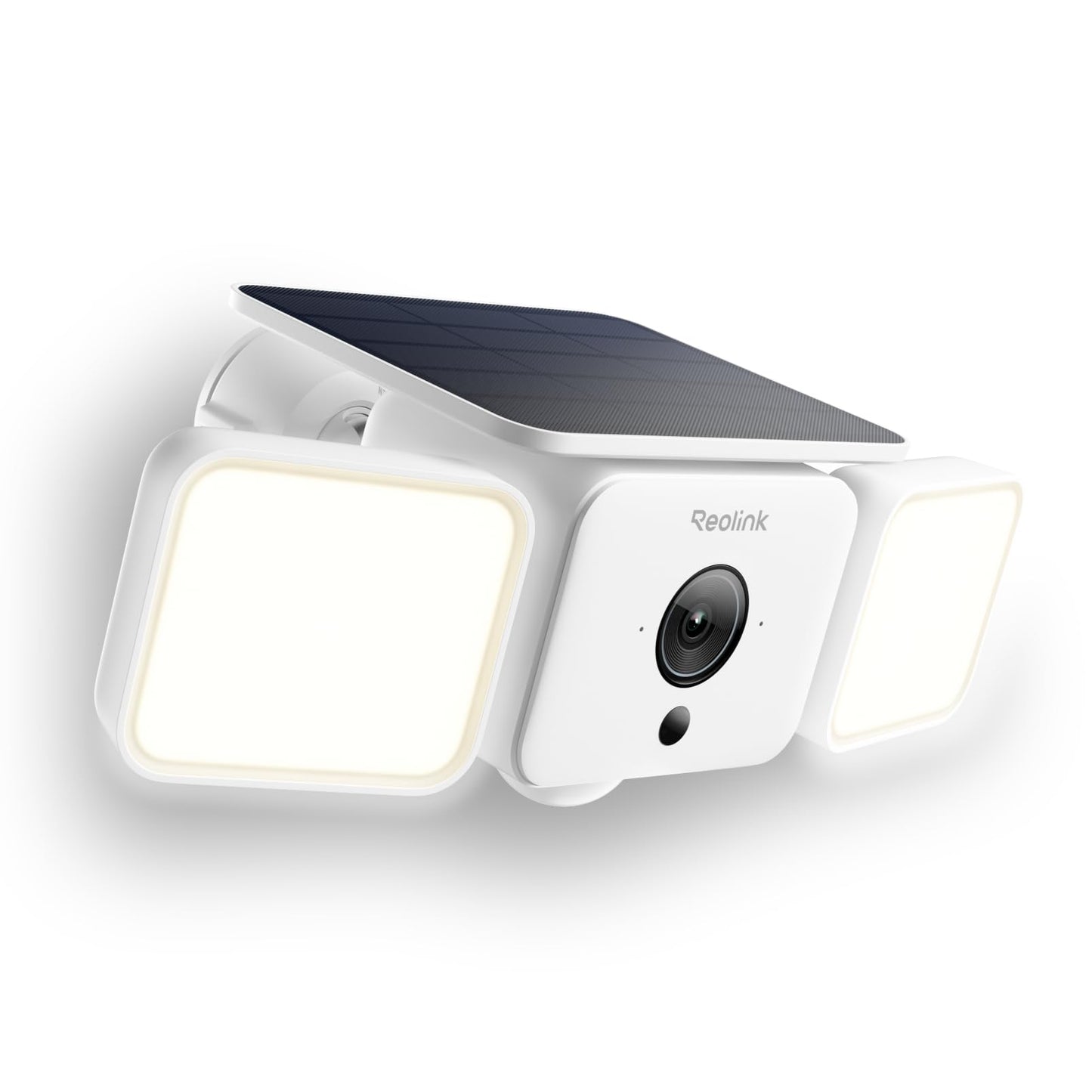 REOLINK Solar Floodlight Cam, 2K 150° Security Cameras Wireless Outdoor, Up to 1000lm Light & Siren Alarm, AI/PIR Motion-Activated Floodlight, Color Night Vision, WiFi 6 2.4/5GHz, IP66