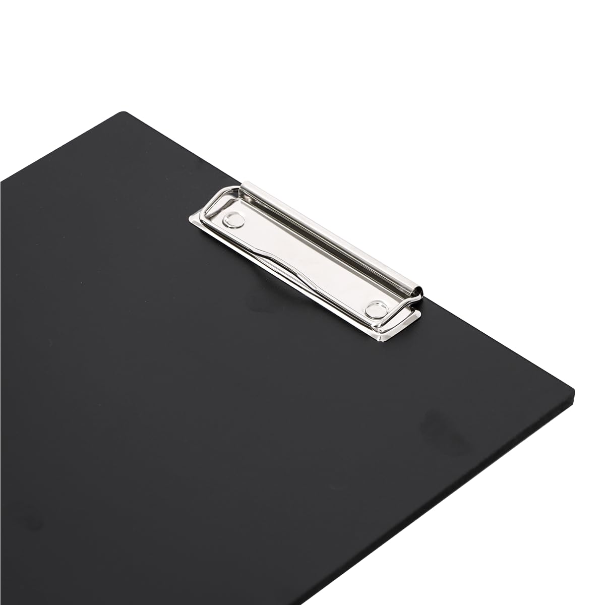 LZMS 4 Packs 9" x 12 1/2" Black Wood Color Clipboards, Menu Holder, Check Presenter with Clips - Suitable for Presenting Menus, Wine Lists and Daily Specials