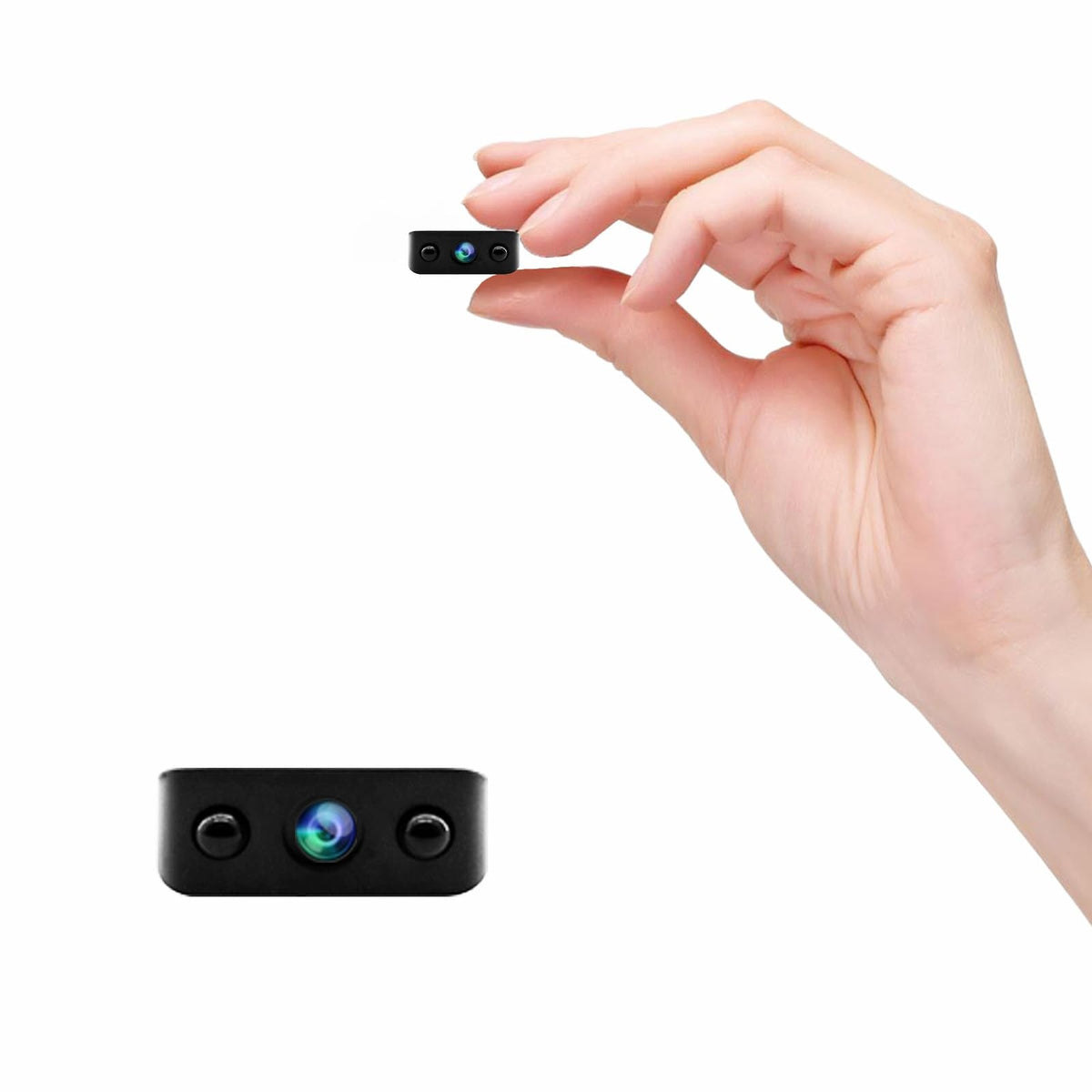 Mini Security Indoor HD Camera 2026 Only 0.5 Inch Small Home WiFi 1080P Micro Nanny Cam with Wide Angle,Cloud & SD Storage,Night Vision,Can No Need WiFi Cams Indoor Tiny Cameras for House Outdoor