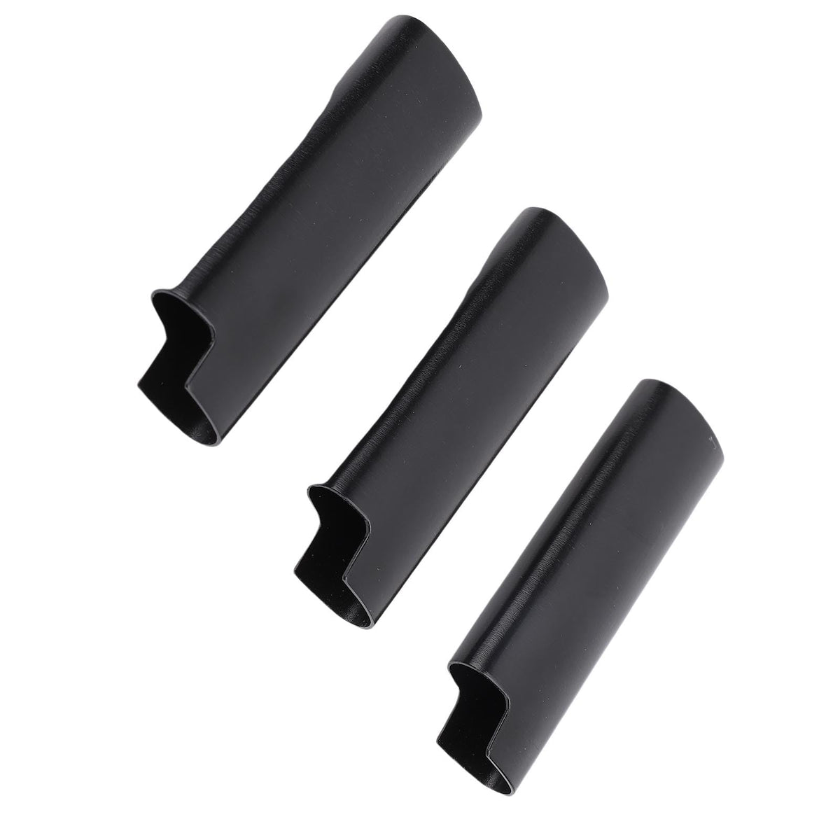 AYNEFY 3PCS Metal Lighter Case – Zinc Alloy Protective Sleeve for Lighters, Travel-Friendly Lighter Holder for Bar, Party & Gifts, Stylish Black Lighter Accessory (Pack of 3)