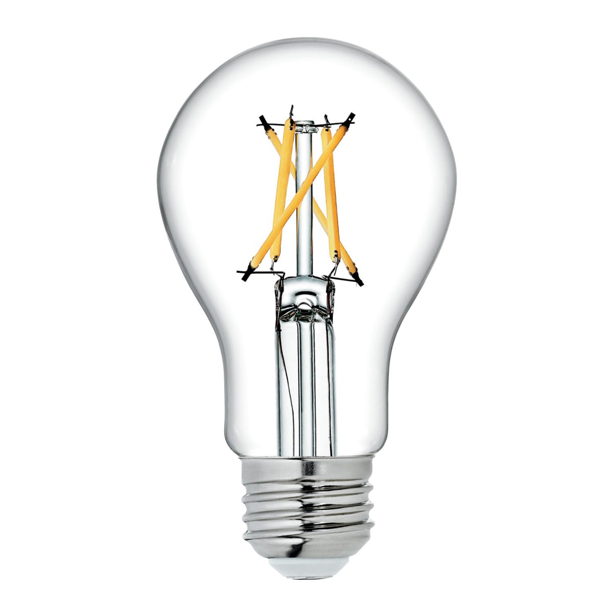 GE Relax 8-Pack A19 60 Watt Equivalent Crystal Clear Soft White Dimmable LED Light Bulbs
