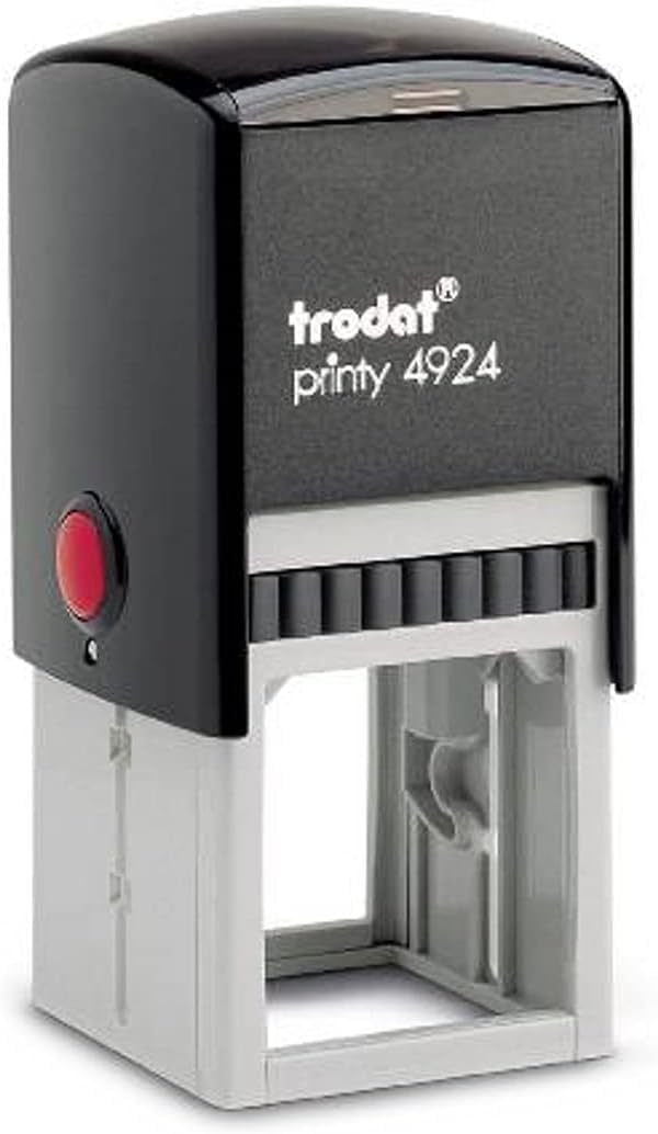 Trodat Replacement Ink Cartridge 6/4924 - Pack of 3 Color Black
