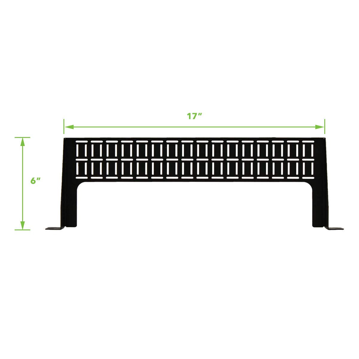 NavePoint 1U Cantilever 19 Inch Cable Lacing Shelf Cable Management 6 Inch Depth New